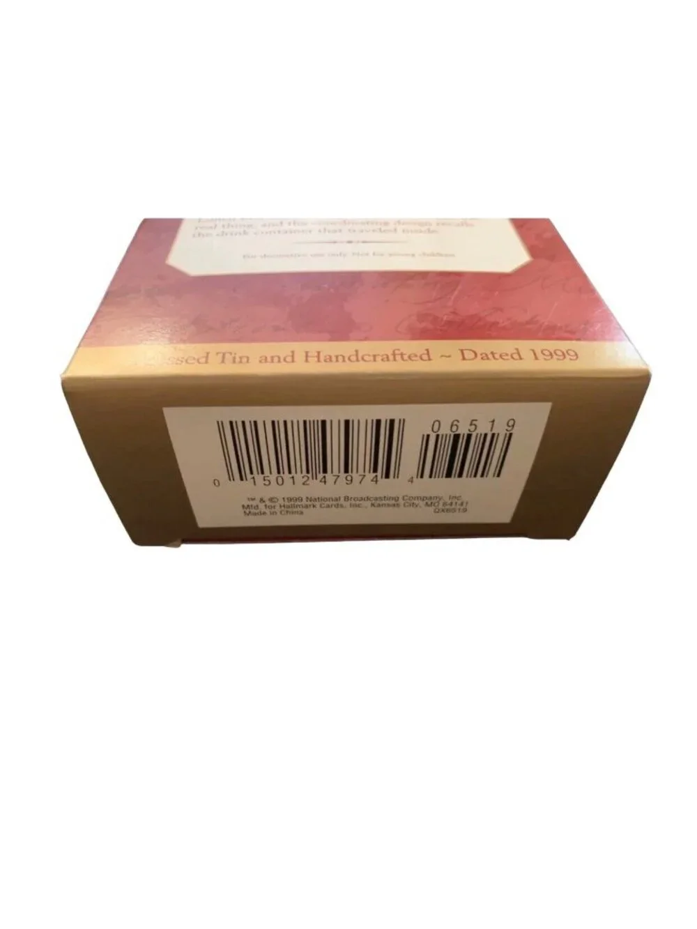 1999 Hallmark Keepsake Howdy Doody Lunchbox Set Vtg Christmas Ornament New - Picture 9 of 12